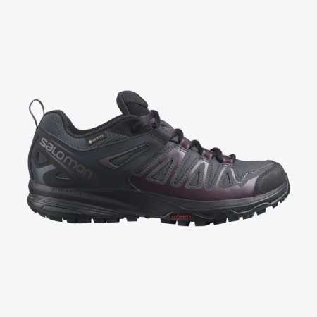 Buty Trekkingowe Damskie Salomon X CREST GORE-TEX Czarne - PL 0-OPYL